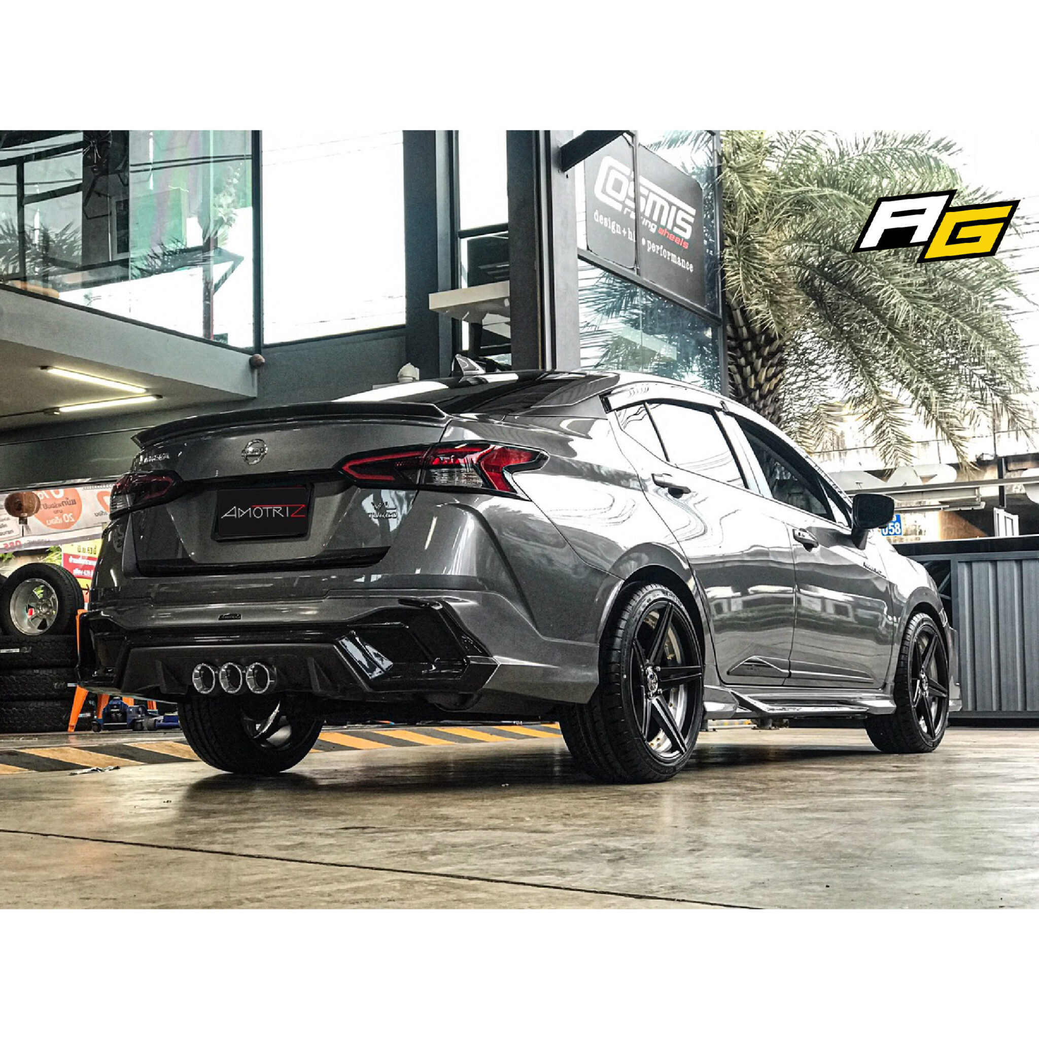 [PRE-ORDER] AMOTRIZ | Nissan Almera Lumga 2020 Body Kit Front Rear Side ...